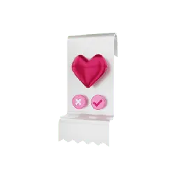Heart-shaped Button Device - heart shape - Free PNG
