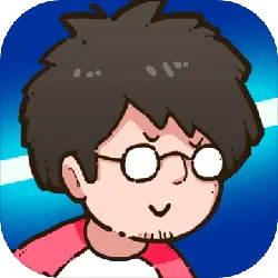 Cartoon Character with Glasses - character - casual - Free Download PNG