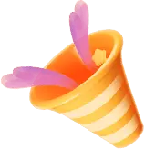 Confetti Bucket - holiday - Transparent Layer PNG