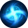 Blue Energy Vortex - PNG
