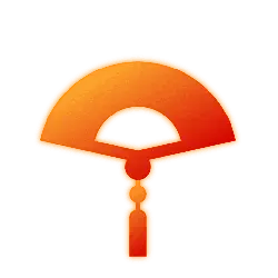 Fan - red - culture - Transparent Background PNG