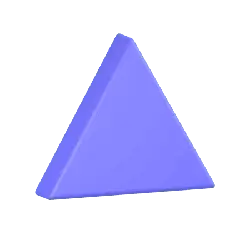 Purple Triangle - triangle - figure - Transparent Background PNG
