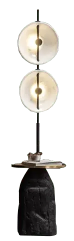 Double Circle Lamp - lamp - PNG Images
