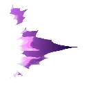 Purple Lightning - Highly Rated PNG