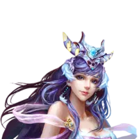 Purple-haired Fairy - Designer Recommended PNG