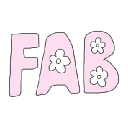 Pink Flower Letter Logo - logo - PNG