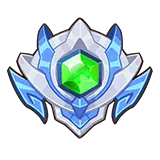 Ice Crystal Badge - energy - PNG