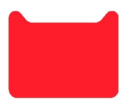 Red Rectangle - simple - red - High Resolution PNG