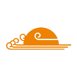 Orange Semi-circle Pattern - minimalism - Lossless PNG