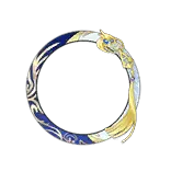 Dragon Ring - blue - High Resolution PNG