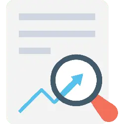 File Search - magnifying glass - search - No Background PNG