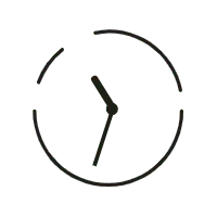Clock Icon - No Background PNG