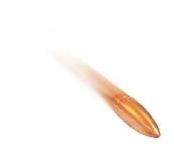 Bullet - flying object - PNG Images
