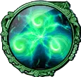Green Magic Circle - mystical - No Background PNG
