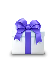 Gift Box - purple - box - Free PNG
