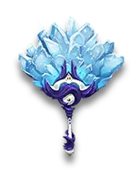 Ice Crystal Fan - magic - Transparent Background PNG