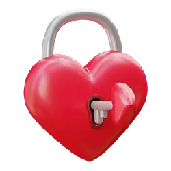 Heart Lock - red - Free Download PNG