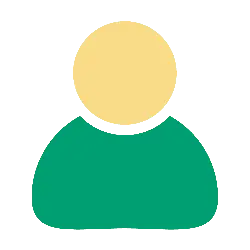 Green Person Icon - abstract - PNG Images