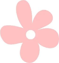 Pink Flower - cartoon - Designer's Pick PNG