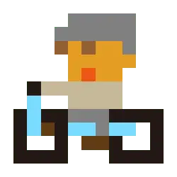 Pixel Art Character - role - High Resolution PNG