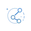 Blue Circle Pattern - technology - Free PNG