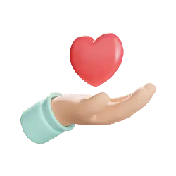 Hand Holding Red Heart - hand - High Resolution PNG