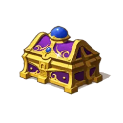 Treasure Chest - purple - gemstone - High Resolution PNG