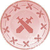 Crossed Swords Shield - historical - PNG