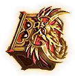 Lion Head Logo - gold - Free Download PNG