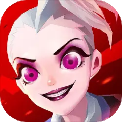 Pink-Eyed Girl - white hair - High Resolution PNG