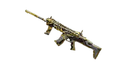 Gold Rifle - future - Transparent Background PNG