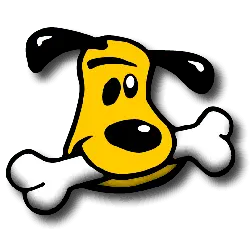 Yellow Dog - humorous - Lossless PNG