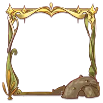 Gold Frame - frame - design - No Background PNG