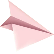 Paper Airplane - colorful - High Resolution PNG