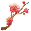 Peach Blossom Branch - Highly Rated PNG