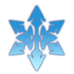 Snowflake Pattern - snowflake - blue - Lossless PNG
