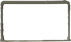 Gray Frame - gray - Transparent Layer PNG