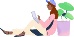 Girl with Hat - plant - Lossless PNG