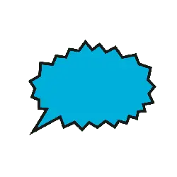 Blue Dialogue Box - Designer's Pick PNG
