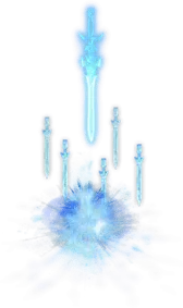 Ice Blade - energy - No Background PNG