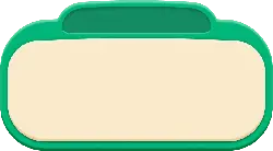 Green Rectangle Button - Popular Download PNG