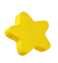 Yellow Star - shining - toy - Free PNG