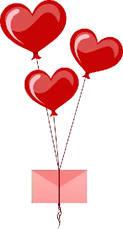 Heart-shaped Balloon Gift Box - gift - Free PNG