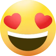 Heart-Eyes Emoji - romance - Popular Download PNG