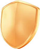 Gold Shield - shield - protection - PNG