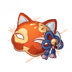Fox Mask - Transparent Layer PNG