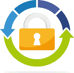 Security Cycle Lock - protection - Transparent Background PNG