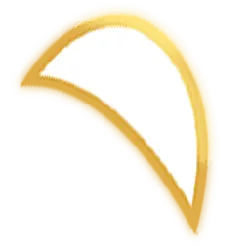 Crescent Moon - night sky - Free PNG