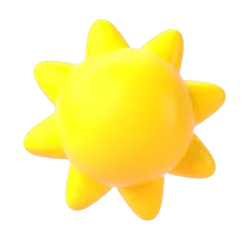 Sun Toy - plastic - Transparent Background PNG