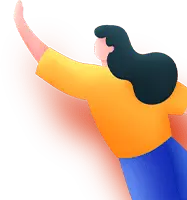 Girl in Yellow Top and Blue Pants - person - PNG Images